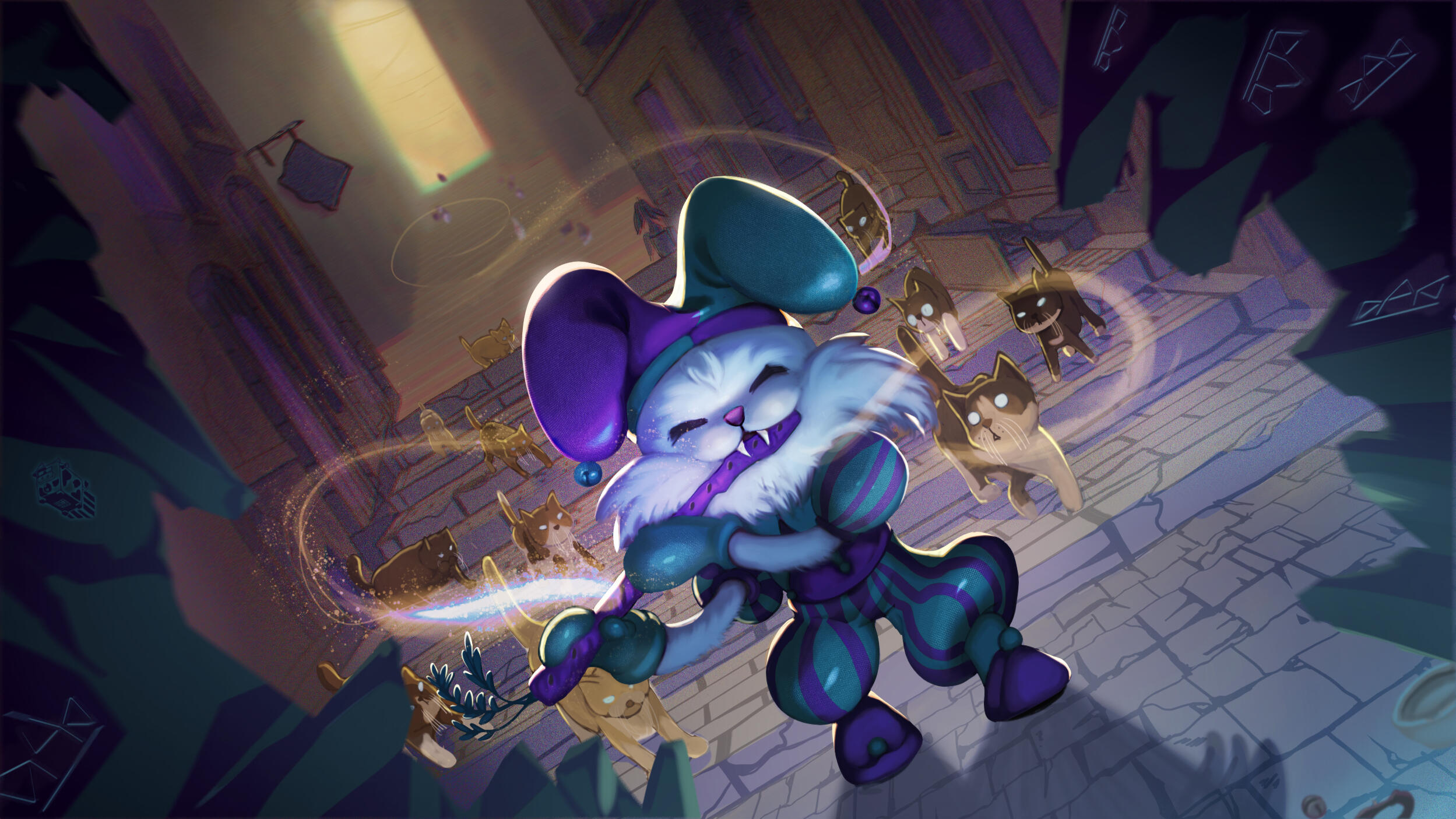 2025 - Tootle Tootle Jester Bunny